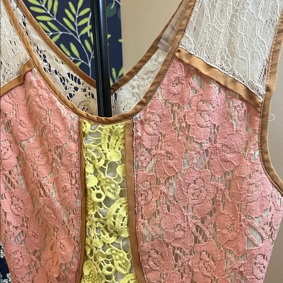 Altard State Corduroy Button Front Mini Skirt + Lelis Crop Top Bundle Size S - Picture 7 of 11